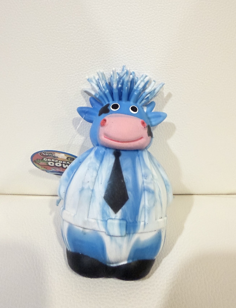 Ja-ru Irre-Squishtible Corporate Cow